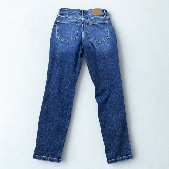 Judy Blue Skinny Fit Jeans Women's Size 1 / 25 Blue Denim Stretch Mid Rise - Picture 2 of 9